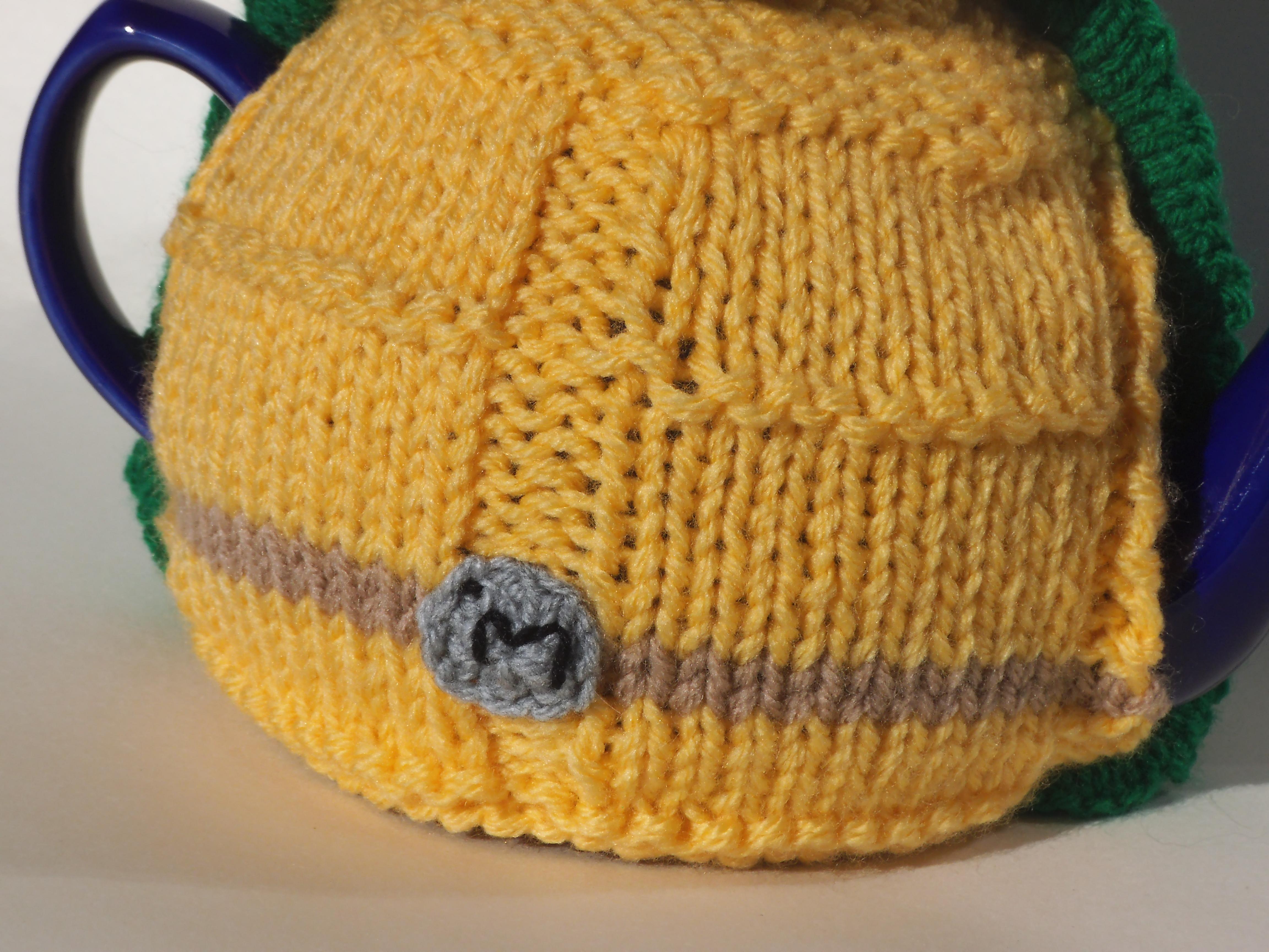 Teenage Mutant Ninja Turtles Tea Cosy Knitting Pattern