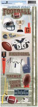 Paper House Cardstock Stickers 4.625"X13" - Football 2