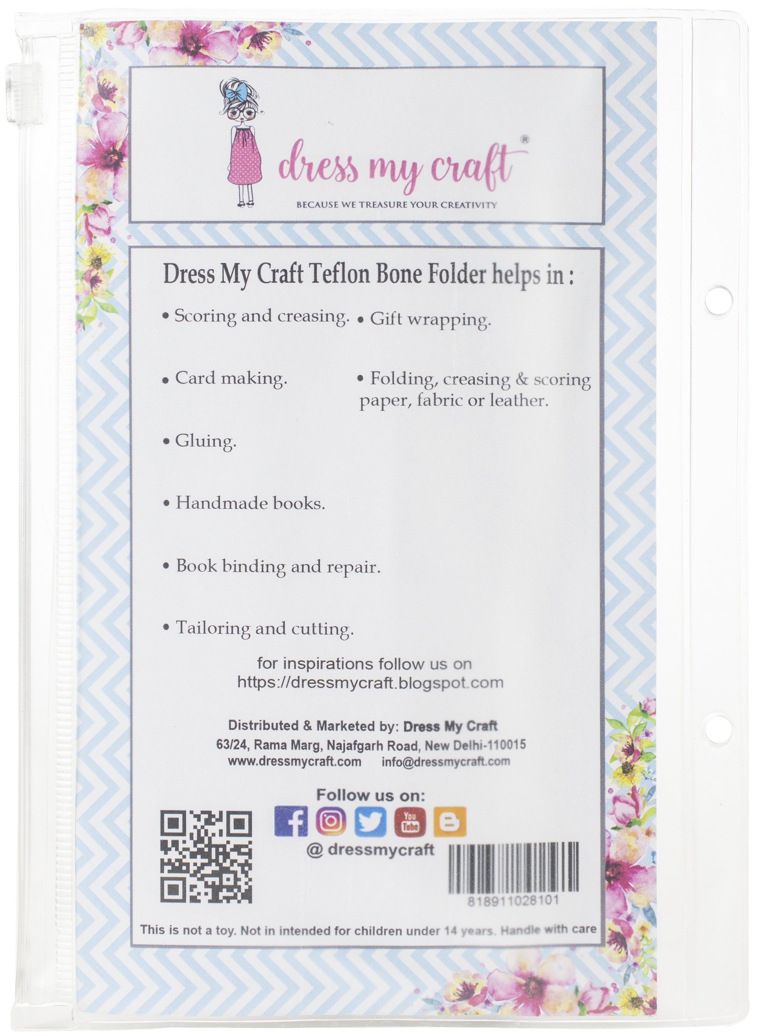 Dress My Craft Teflon Bone Folder Set - 584539