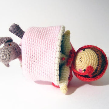 Little Red Riding Hood & The Wolf Topsy Turvy Doll