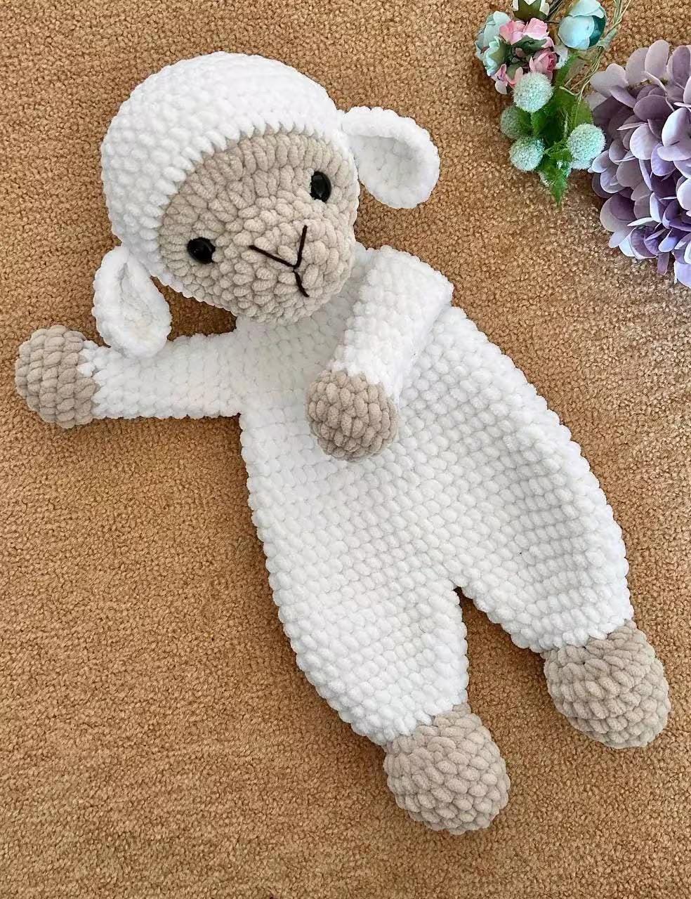 Sheep Lovey Crochet Pattern