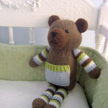 Knit Pocket Bear Pattern