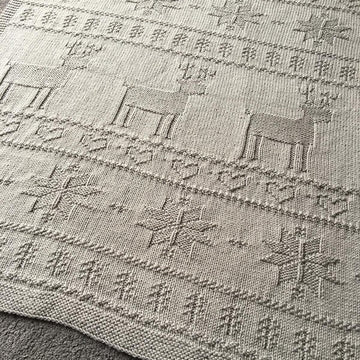 Textured Christmas Knit