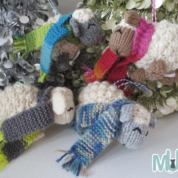 Christmas Woolly Sheep