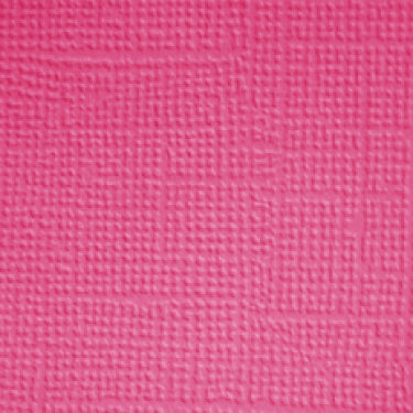 Doodlebug Textured Cardstock 12"X12" 25/Pkg - Raspberry