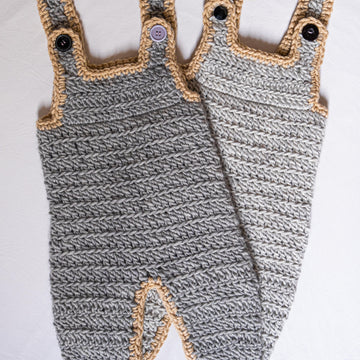Baby Jumpsuit in crochet