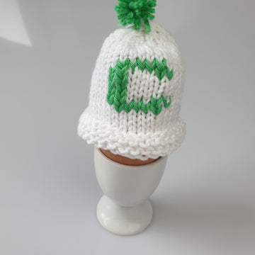 A B C egg cosy