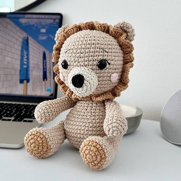 Lion Amigurumi Crochet Pattern PDF – Lion Soft Toy, Stuffed Animal Tutorial