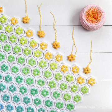 Flower Shower Blanket