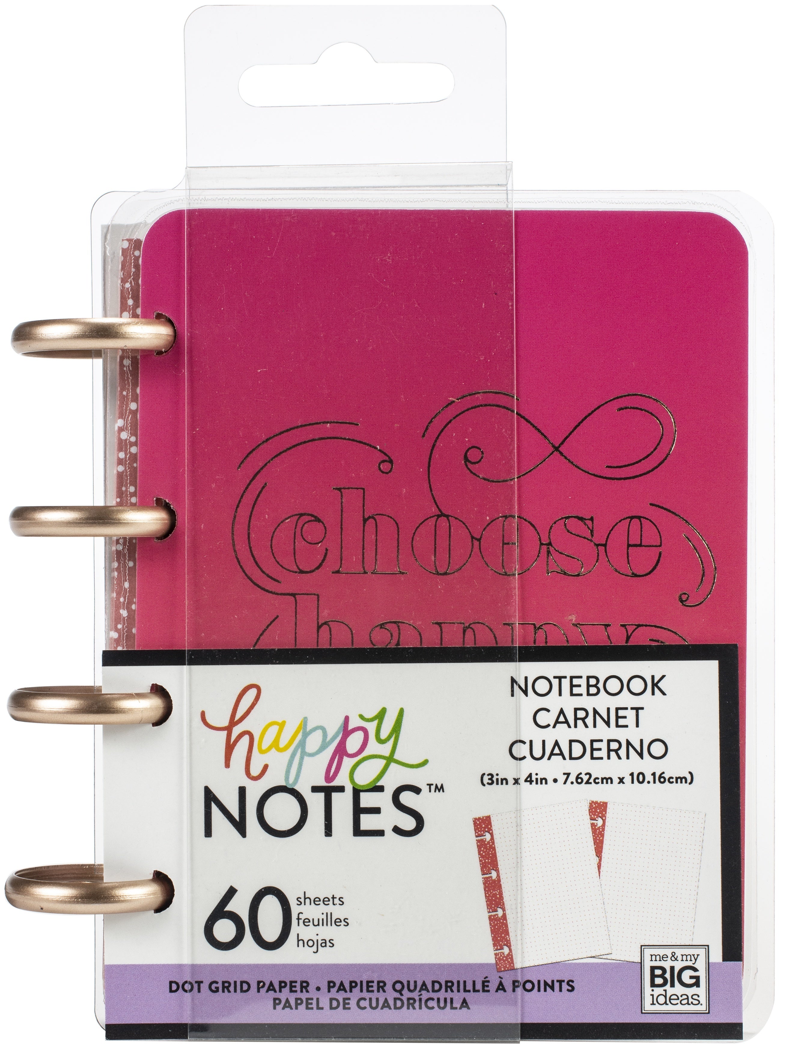 Happy Planner Micro Memo Book W/60 Sheets - Choose Happy