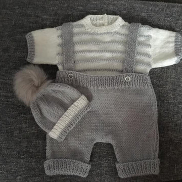 "Stephen" DK Knitting Pattern for Babies