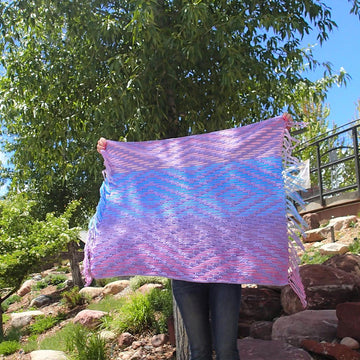Cactus Garden Baby Blanket