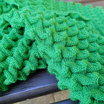 Origami Scarf Punchcard