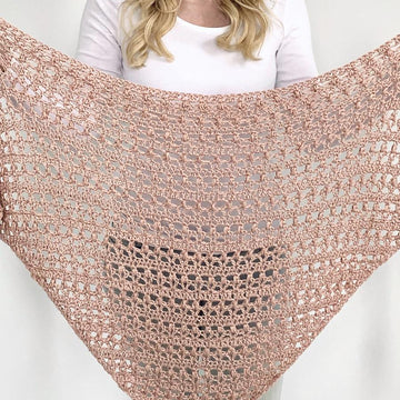 Vintage Tulip Shawl