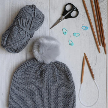 Simple Grey Beanie
