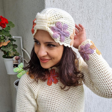 Crochet turban