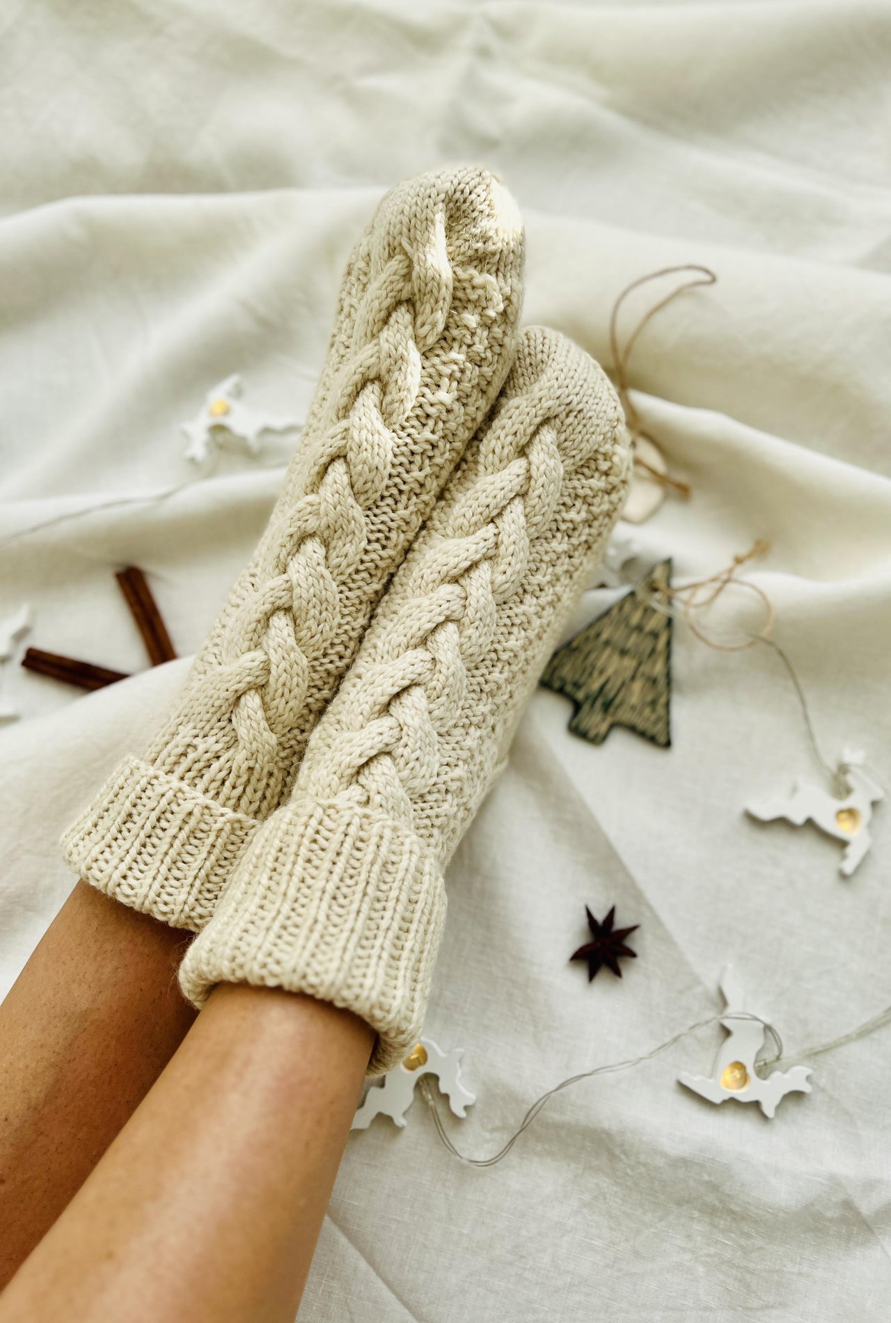 Cozy Christmas socks