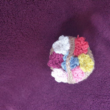 Crochet Flower basket