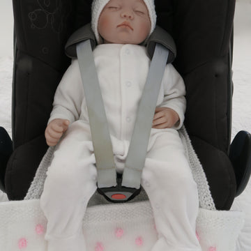 Ophelia Baby Car Seat Blanket & Hat