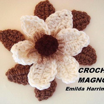 CF01 Magnolia Flower and Leaves