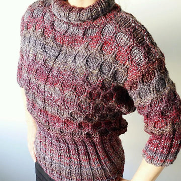 Starla Mock Cable Short Sleeve Pullover