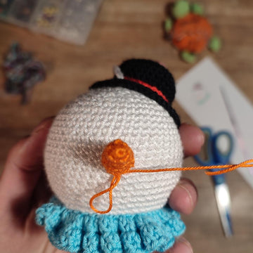 Angel & Snowman Crochet Pattern Set