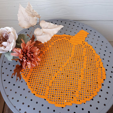 Pumpkin Doily