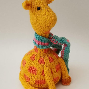 Giraffe in a Scarf Chocolate Orange Cosy