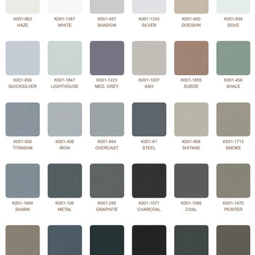 Robert Kaufman Kona Cotton Charm Pack - Grayscale