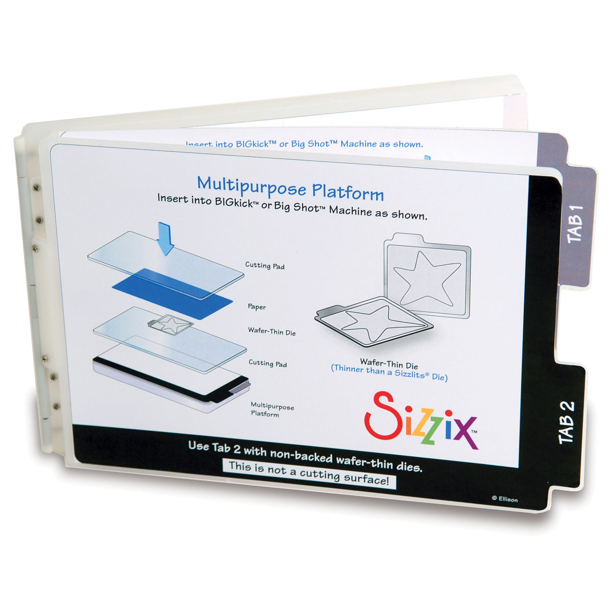 Sizzix BIGkick/Big Shot/Vagabond Platform - Multipurpose 11.5"X7"X.75"