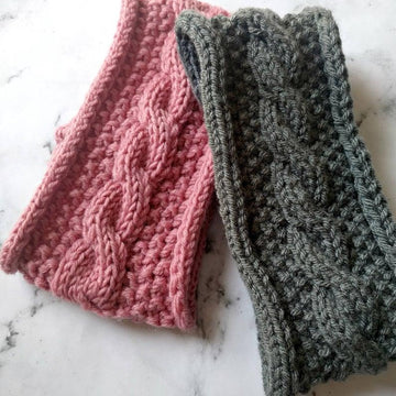 Seeds and Cables Ear Warmer