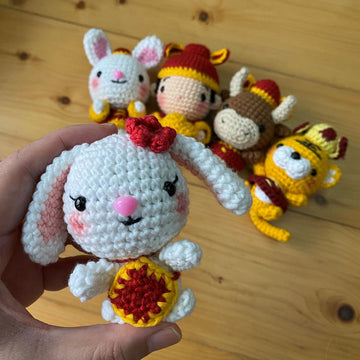 Provident Rabbit amigurumi