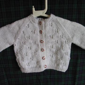 Butterfly Kisses Baby Cardigan