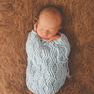 Making Waves Baby Cocoon or Swaddle Sack