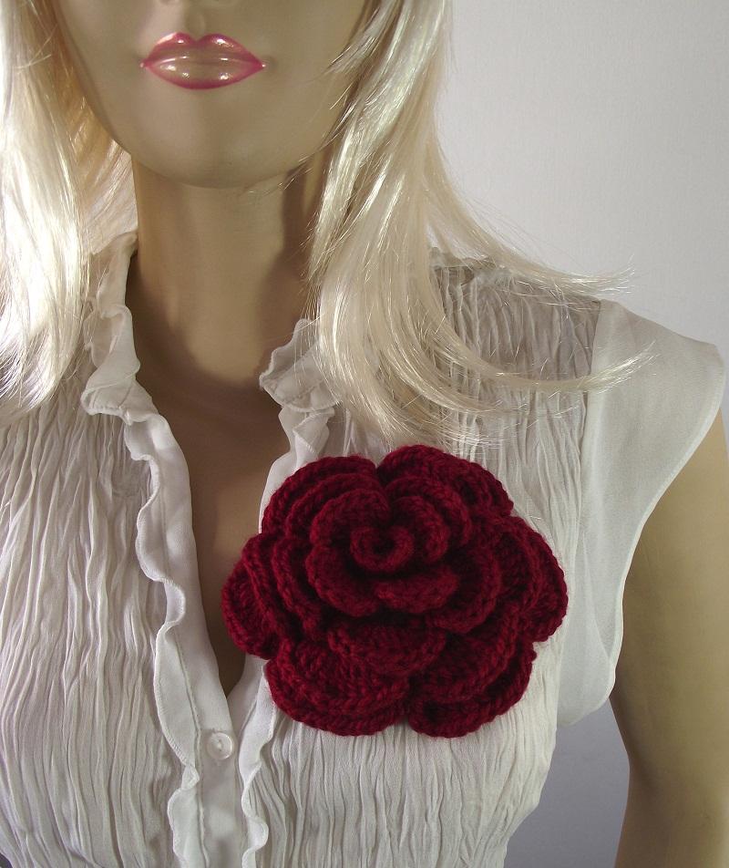 Flower Brooch Pin