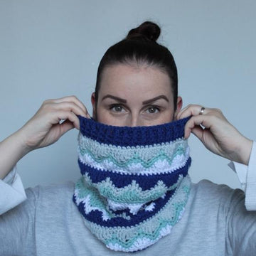 Elsa Crochet Cowl