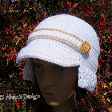 Visor Beanie with Ribbed Brim