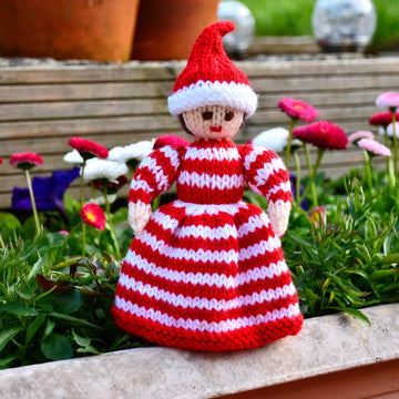 Heidi - Christmas Elf Folk Doll Knitting Pattern