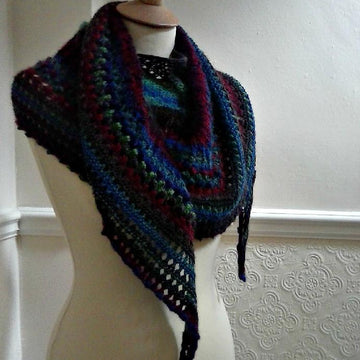 Autumn Berries Shawl