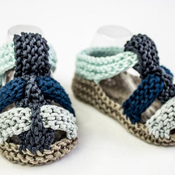 Baby Boys Knit Summer Sandals