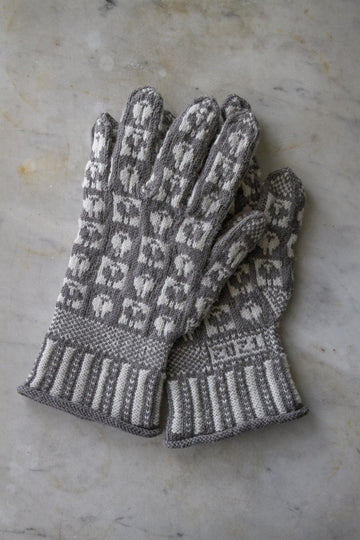 Sheep Sanquhar Gloves