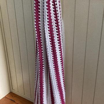 Blushing Beauty Rectangle Shawl