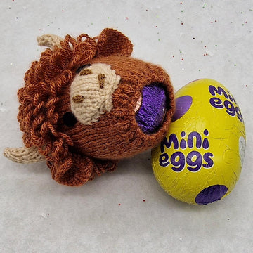 Highland Cow Easter Egg Cosy