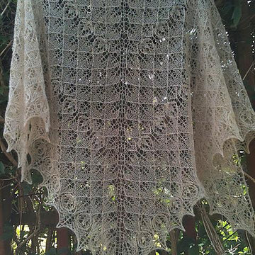 Buddleia Shawl