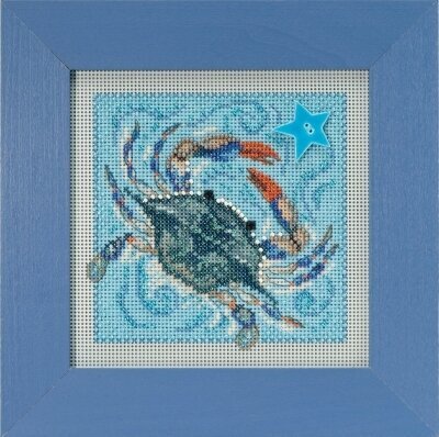 Mill Hill Crab Cross Stitch Kit - Multi