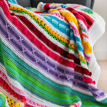 Rainbow Sampler Blanket 2
