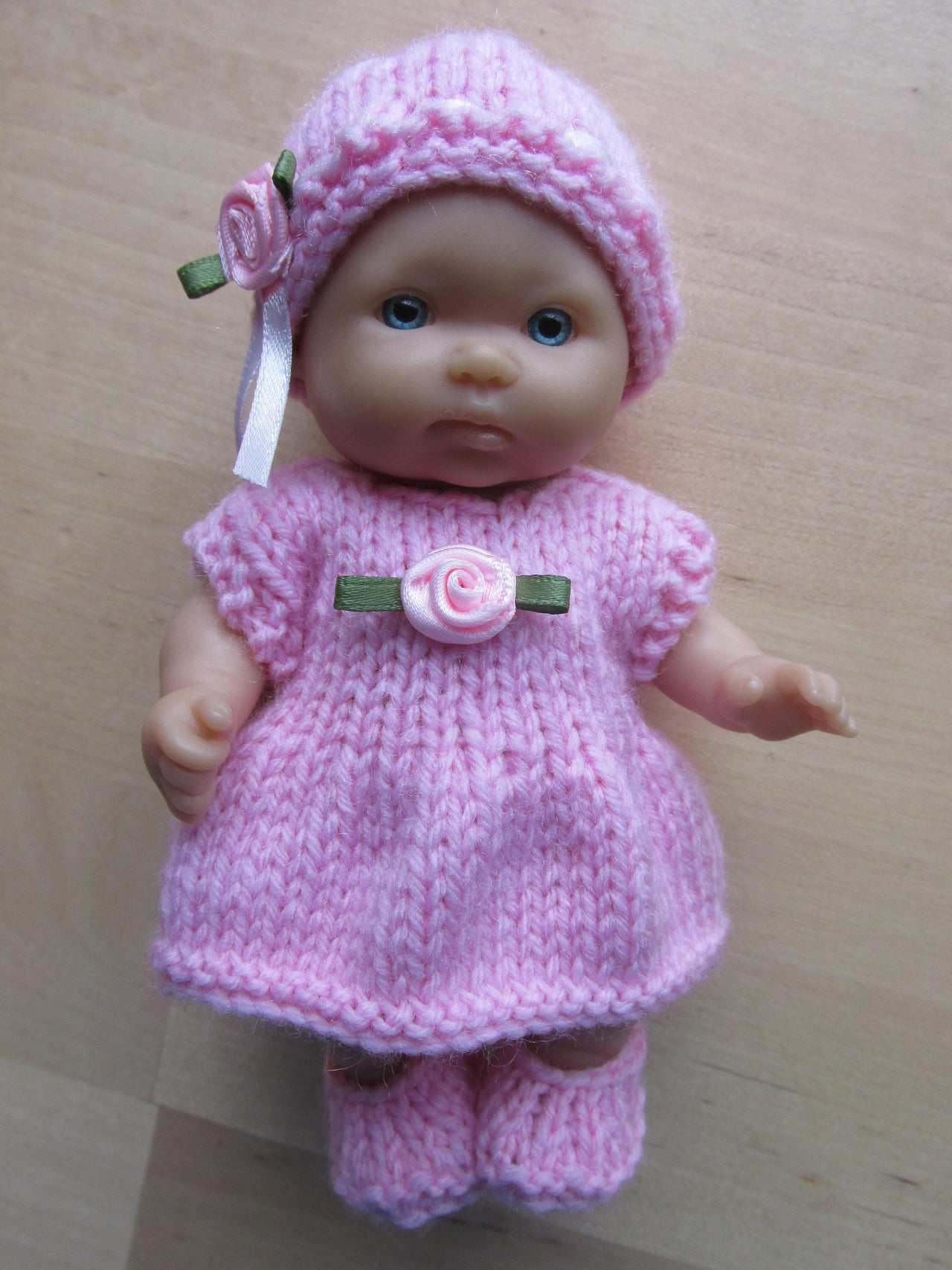 Easy Doll's Dress Pattern for 5
