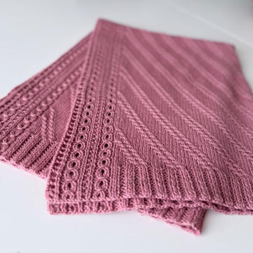Rosie Rows Baby Blanket