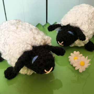Stuffed Sheep Crochet Pattern: Lovey Lamb Amigurumi Stuffies
