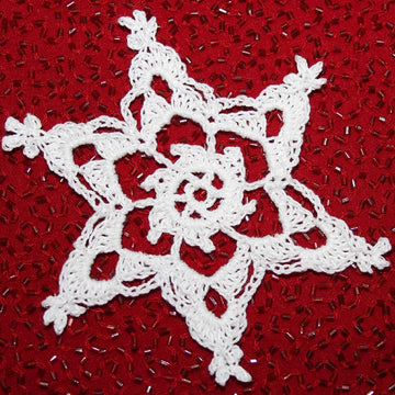 Four Easy Crochet Snowflakes